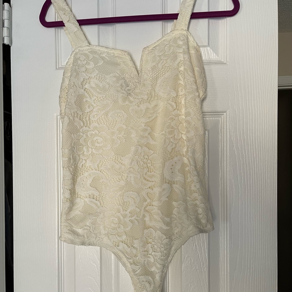 Rue 21 laced bodysuit